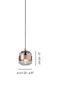 VISTOSI, FUTURA PENDANT, PENDANT LIGHT