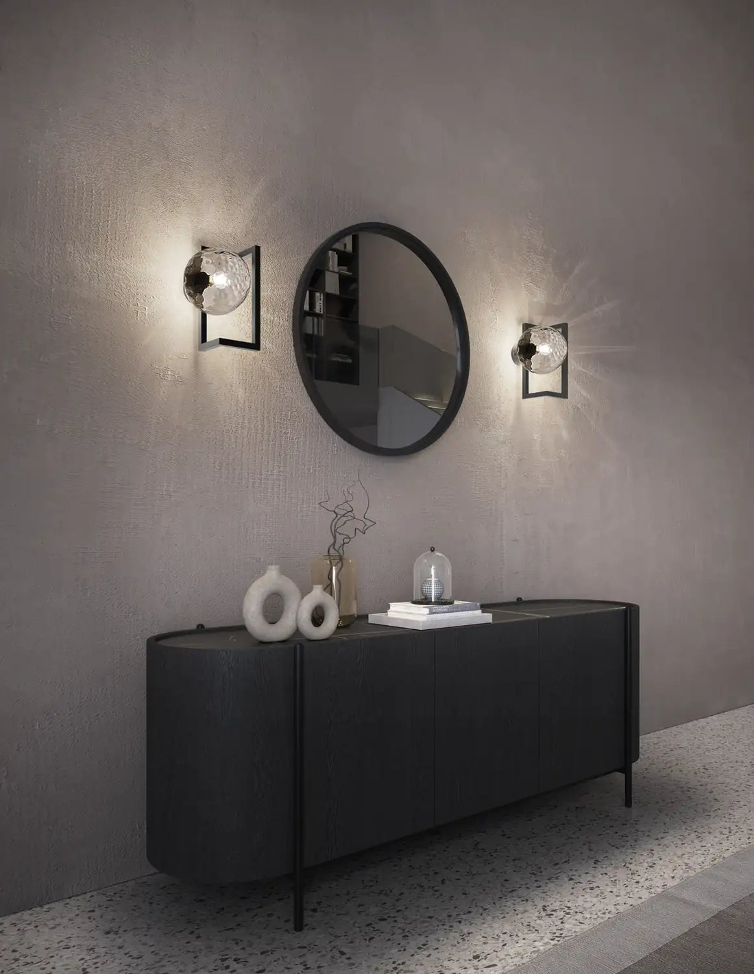 VISTOSI, GLOBOSE SCONCES, WALL SCONCES