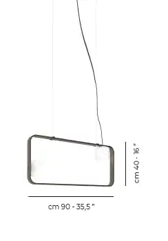 VISTOSI, GROOVE PENDANT, PENDANT LIGHT