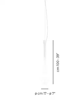 VISTOSI, LACRIMA PENDANT, PENDANT LIGHT