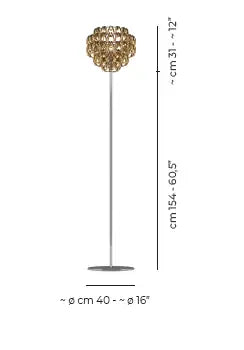 VISTOSI, MINIGIOGALI FLOOR LAMP, FLOOR LAMP