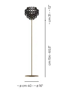 VISTOSI, MINIGIOGALI FLOOR LAMP, FLOOR LAMP