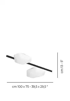 VISTOSI, MODULOR FLUSH MOUNT, FLUSH MOUNT CEILING LIGHTS
