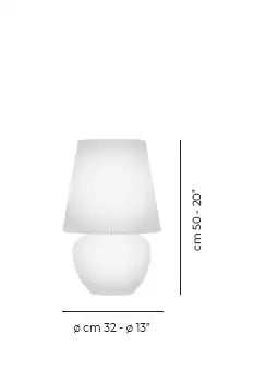VISTOSI, NAXOS TABLE LAMP, TABLE LAMPS