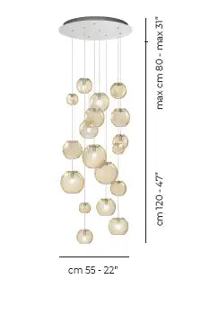 VISTOSI, OTO PENDANT, PENDANT LIGHT