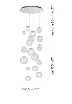 VISTOSI, OTO PENDANT, PENDANT LIGHT