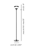 VISTOSI, PEGGY FLOOR LAMP, FLOOR LAMP