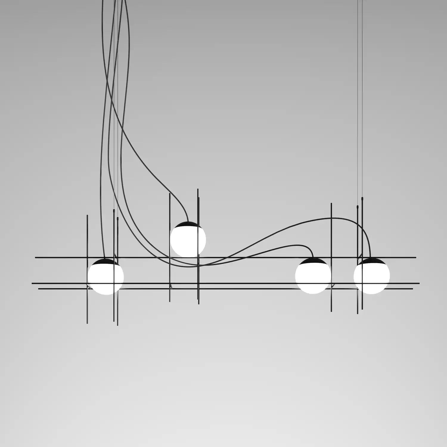 VISTOSI, PLOT FRAME PENDANT, PENDANT LIGHT