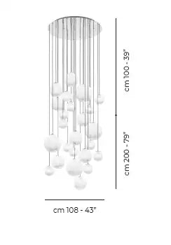 VISTOSI, PUPPET PENDANT, PENDANT LIGHT