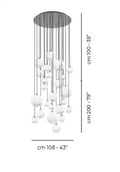 VISTOSI, PUPPET PENDANT, PENDANT LIGHT