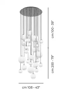 VISTOSI, PUPPET PENDANT, PENDANT LIGHT