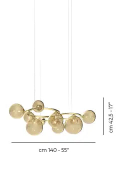 VISTOSI, PUPPET RING PENDANT, PENDANT LIGHT