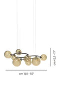 VISTOSI, PUPPET RING PENDANT, PENDANT LIGHT