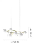 VISTOSI, PUPPET RING PENDANT, PENDANT LIGHT