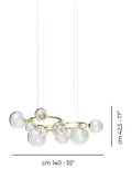 VISTOSI, PUPPET RING PENDANT, PENDANT LIGHT