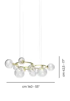 VISTOSI, PUPPET RING PENDANT, PENDANT LIGHT