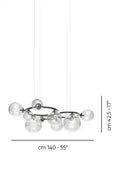 VISTOSI, PUPPET RING PENDANT, PENDANT LIGHT