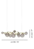 VISTOSI, PUPPET RING PENDANT, PENDANT LIGHT