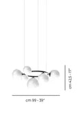 VISTOSI, PUPPET RING PENDANT, PENDANT LIGHT