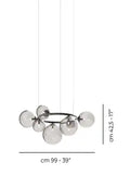 VISTOSI, PUPPET RING PENDANT, PENDANT LIGHT