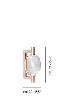 VISTOSI, RIFLESSO SCONCES, WALL SCONCES