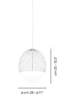 VISTOSI, RIKETTA PENDANT, PENDANT LIGHT