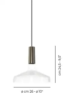 VISTOSI, SCINTILLA PENDANT, PENDANT LIGHT