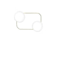 VISTOSI, TIER FLUSH MOUNT, FLUSH MOUNT CEILING LIGHTS