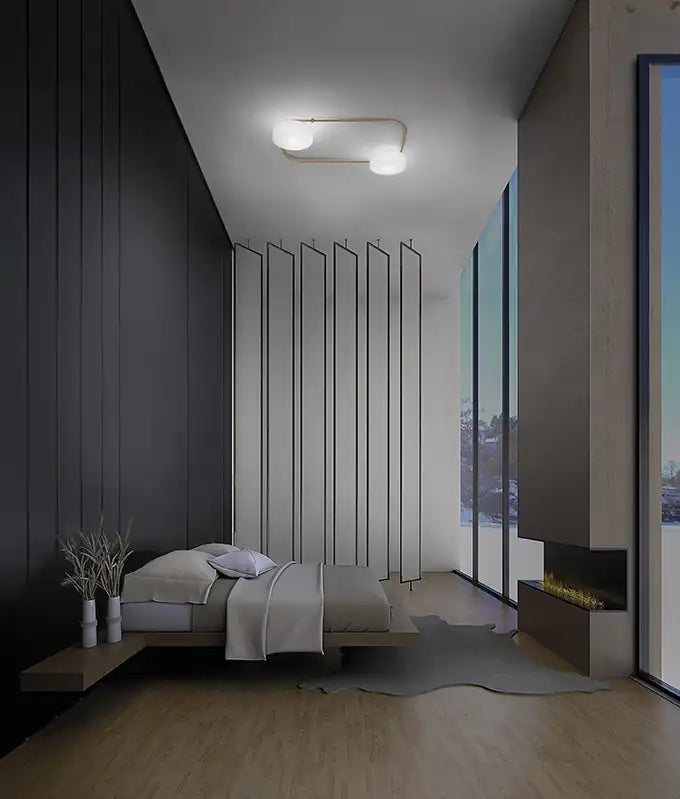 VISTOSI, TIER FLUSH MOUNT, FLUSH MOUNT CEILING LIGHTS