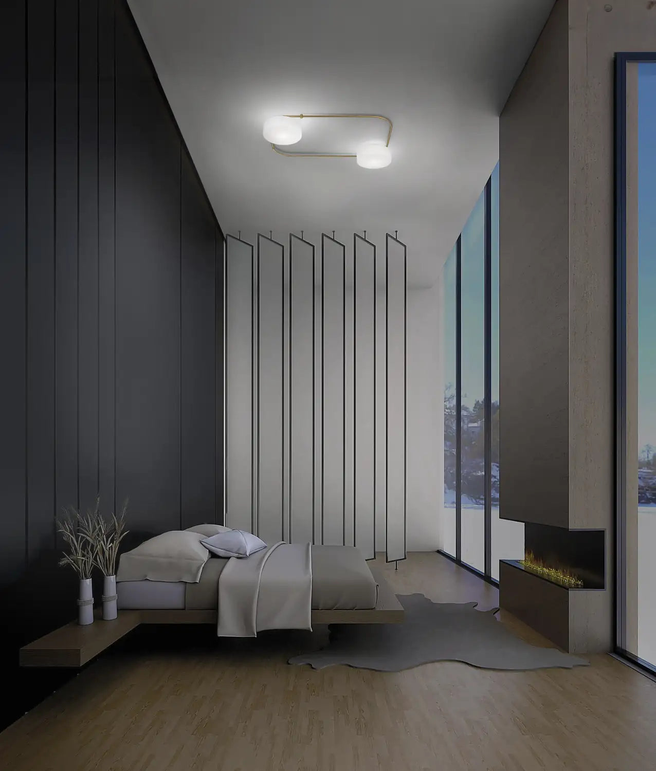 VISTOSI, TIER FLUSH MOUNT, FLUSH MOUNT CEILING LIGHTS