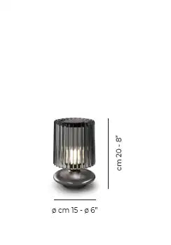 VISTOSI, TREAD TABLE LAMP, TABLE LAMPS