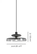 VISTOSI, TREAD PENDANT, PENDANT LIGHT