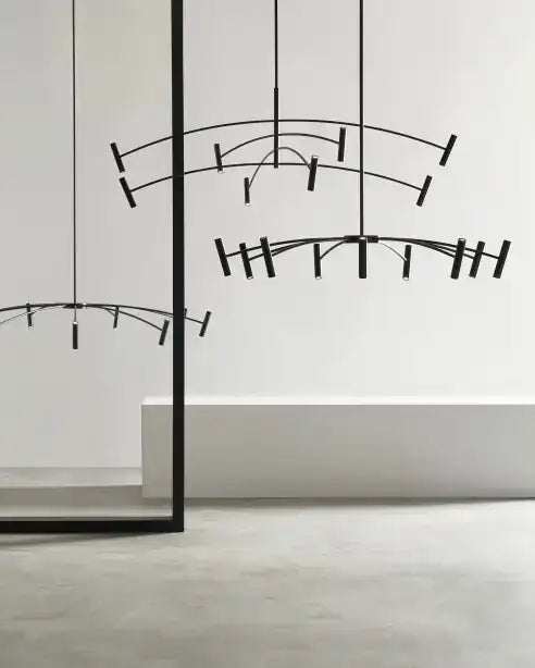 VISUAL COMFORT MODERN, AERIAL CHANDELIER, CHANDELIER LIGHT