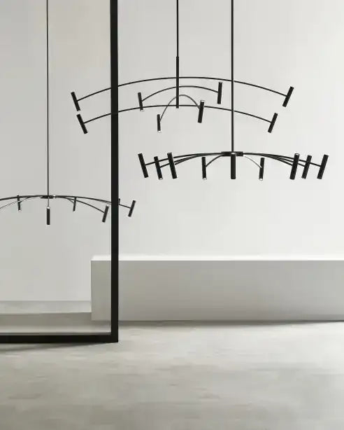 VISUAL COMFORT MODERN, AERIAL CHANDELIER, CHANDELIER LIGHT