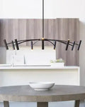 VISUAL COMFORT MODERN, AERIAL CHANDELIER, CHANDELIER LIGHT