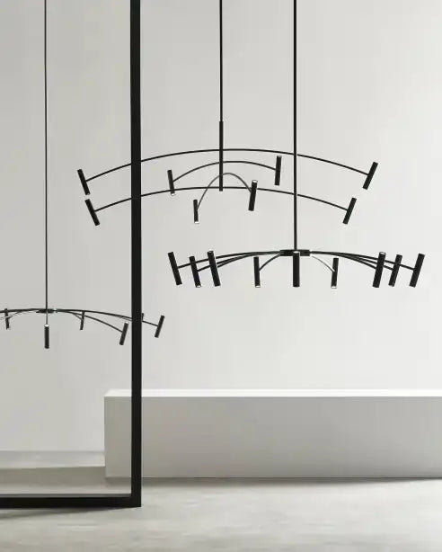 VISUAL COMFORT MODERN, AERIAL CHANDELIER, CHANDELIER LIGHT