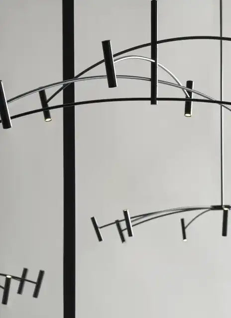 VISUAL COMFORT MODERN, AERIAL CHANDELIER, CHANDELIER LIGHT