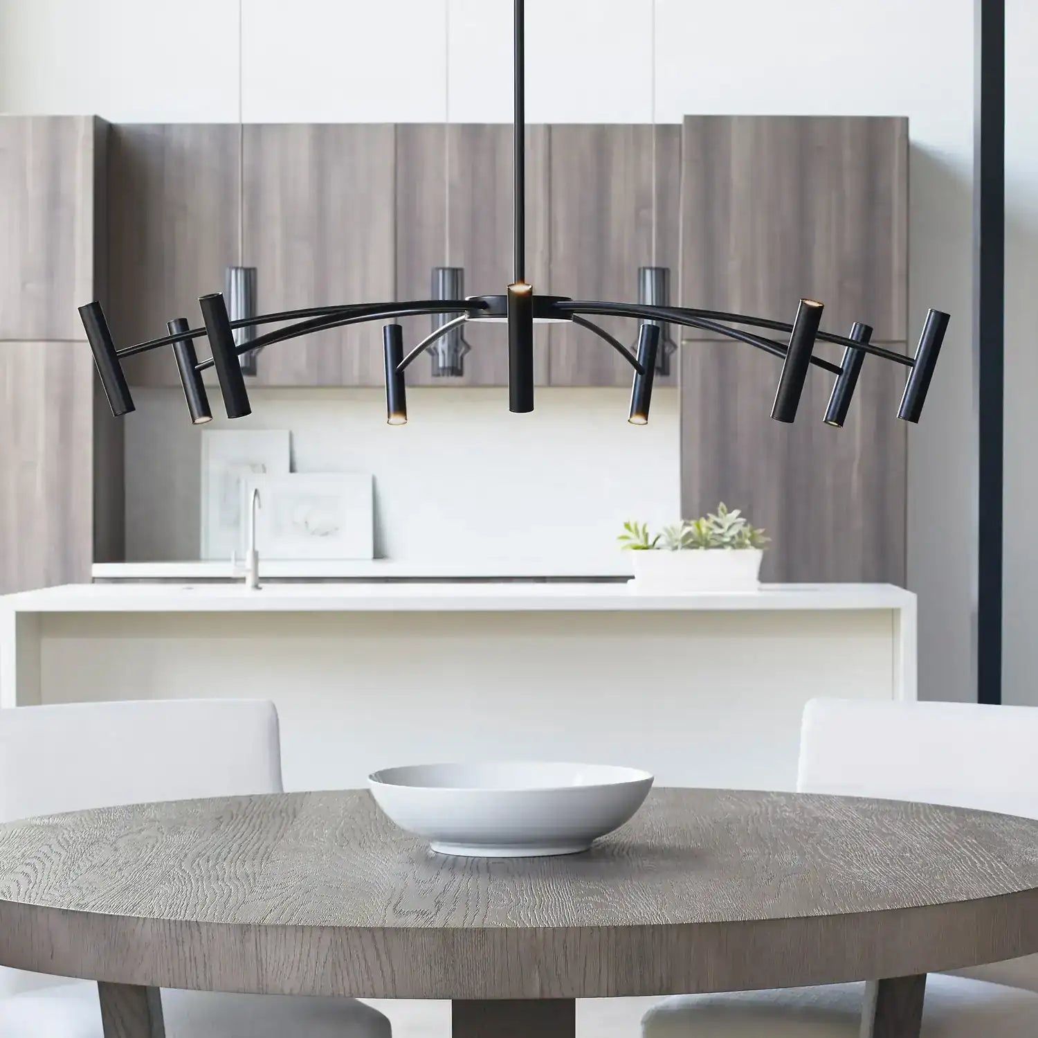 VISUAL COMFORT MODERN, AERIAL CHANDELIER, CHANDELIER LIGHT