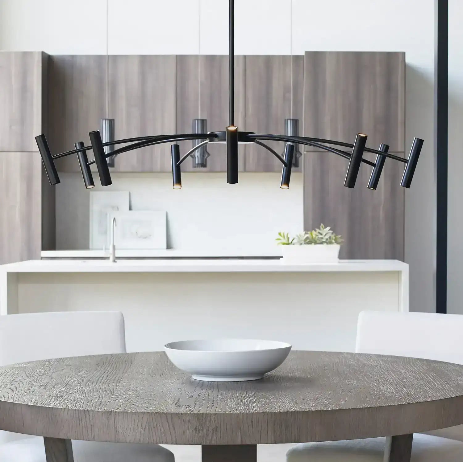 VISUAL COMFORT MODERN, AERIAL CHANDELIER, CHANDELIER LIGHT