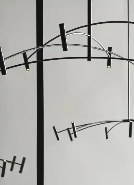 VISUAL COMFORT MODERN, AERIAL CHANDELIER, CHANDELIER LIGHT