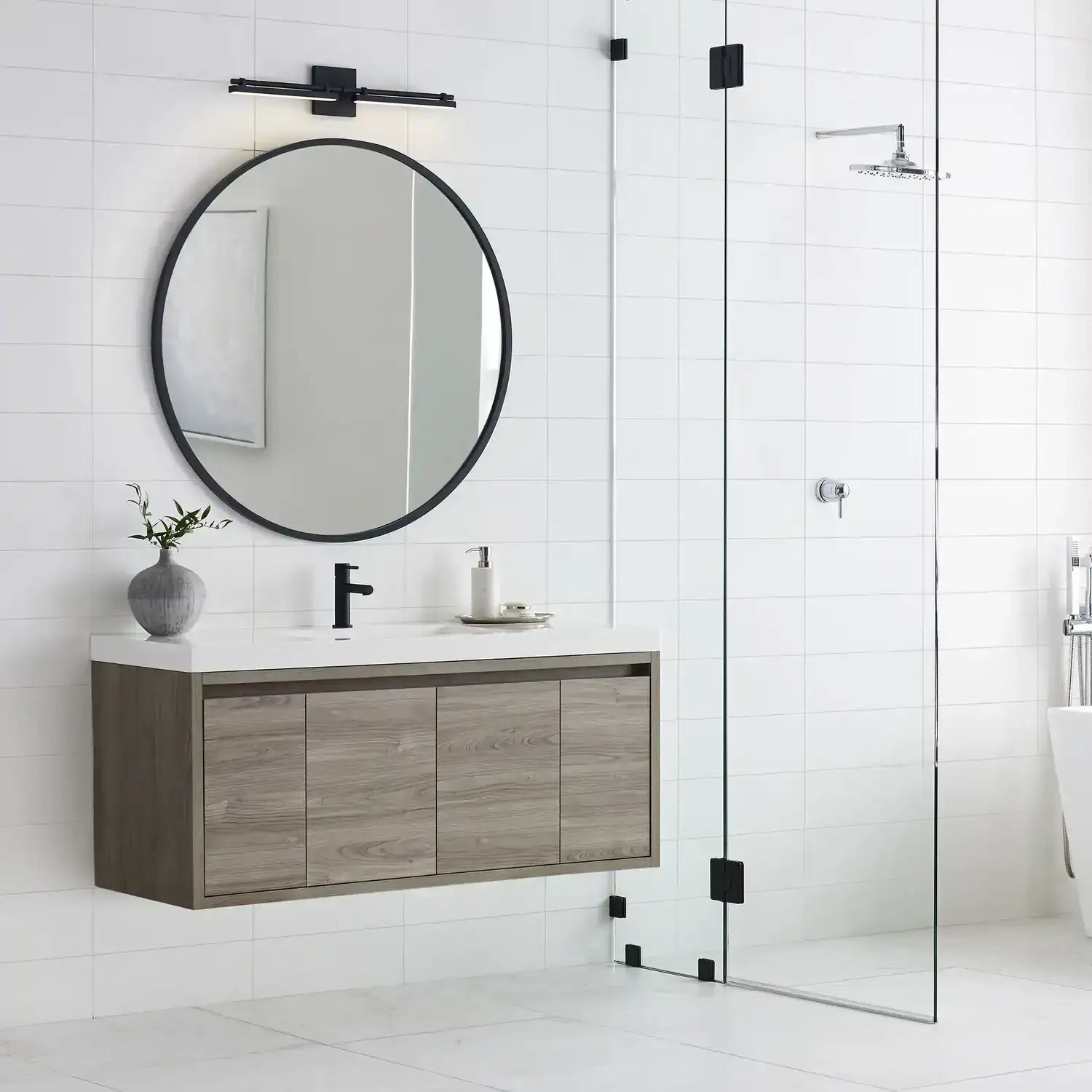 VISUAL COMFORT MODERN, KAL VANITY, VANITY LIGHT