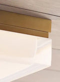 VISUAL COMFORT MODERN, BOXIE FLUSH MOUNT, FLUSH MOUNT CEILING LIGHTS