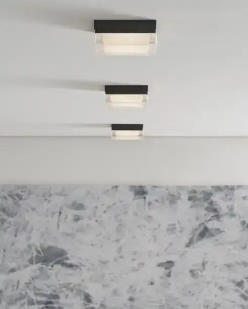 VISUAL COMFORT MODERN, BOXIE FLUSH MOUNT, FLUSH MOUNT CEILING LIGHTS