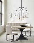 VISUAL COMFORT & CO., CALUMN CHANDELIER, CHANDELIER LIGHT