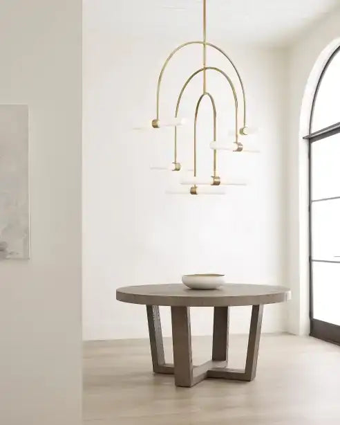 VISUAL COMFORT & CO., CALUMN CHANDELIER, CHANDELIER LIGHT