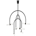 VISUAL COMFORT MODERN, CALUMN CHANDELIER, CHANDELIER LIGHT