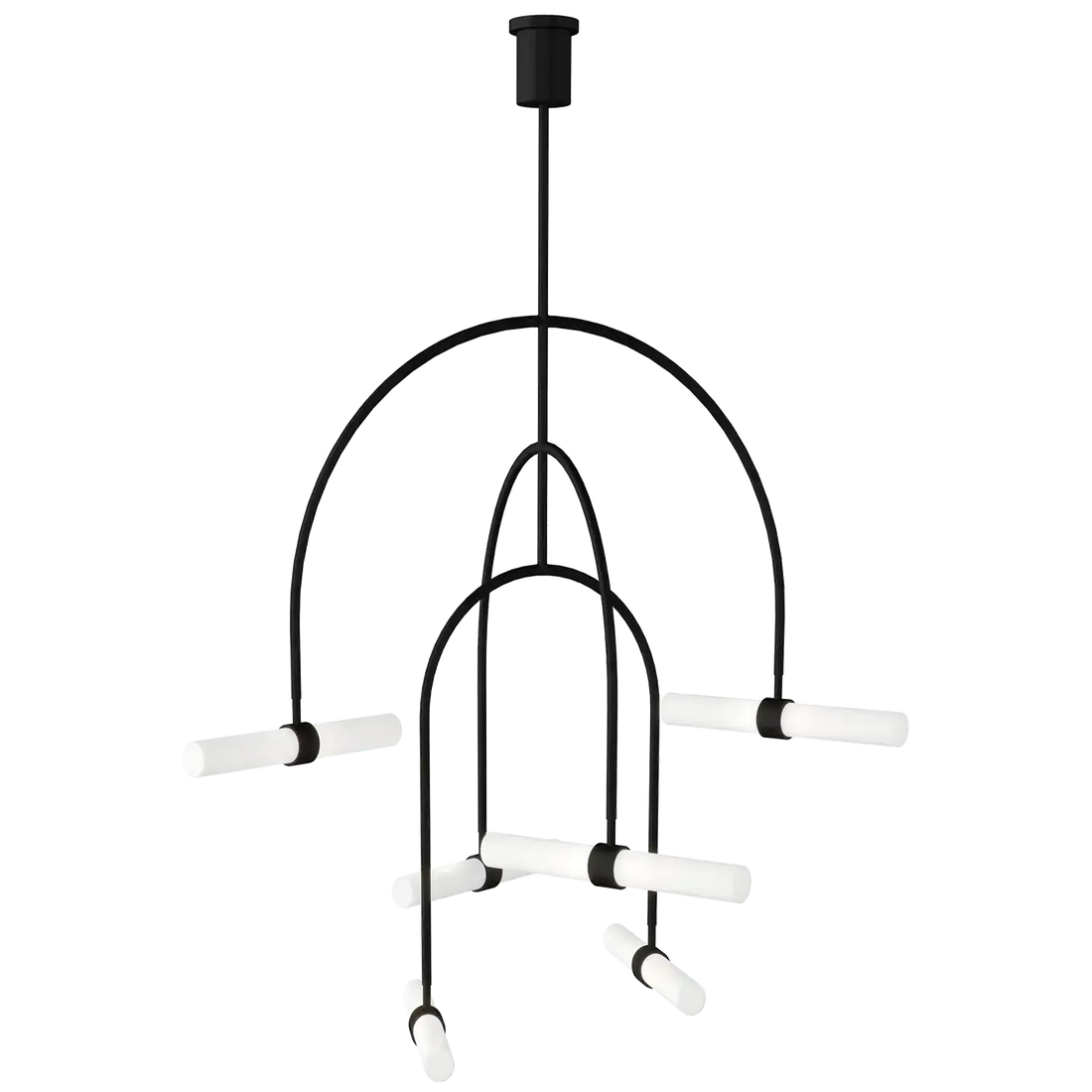 VISUAL COMFORT MODERN, CALUMN CHANDELIER, CHANDELIER LIGHT