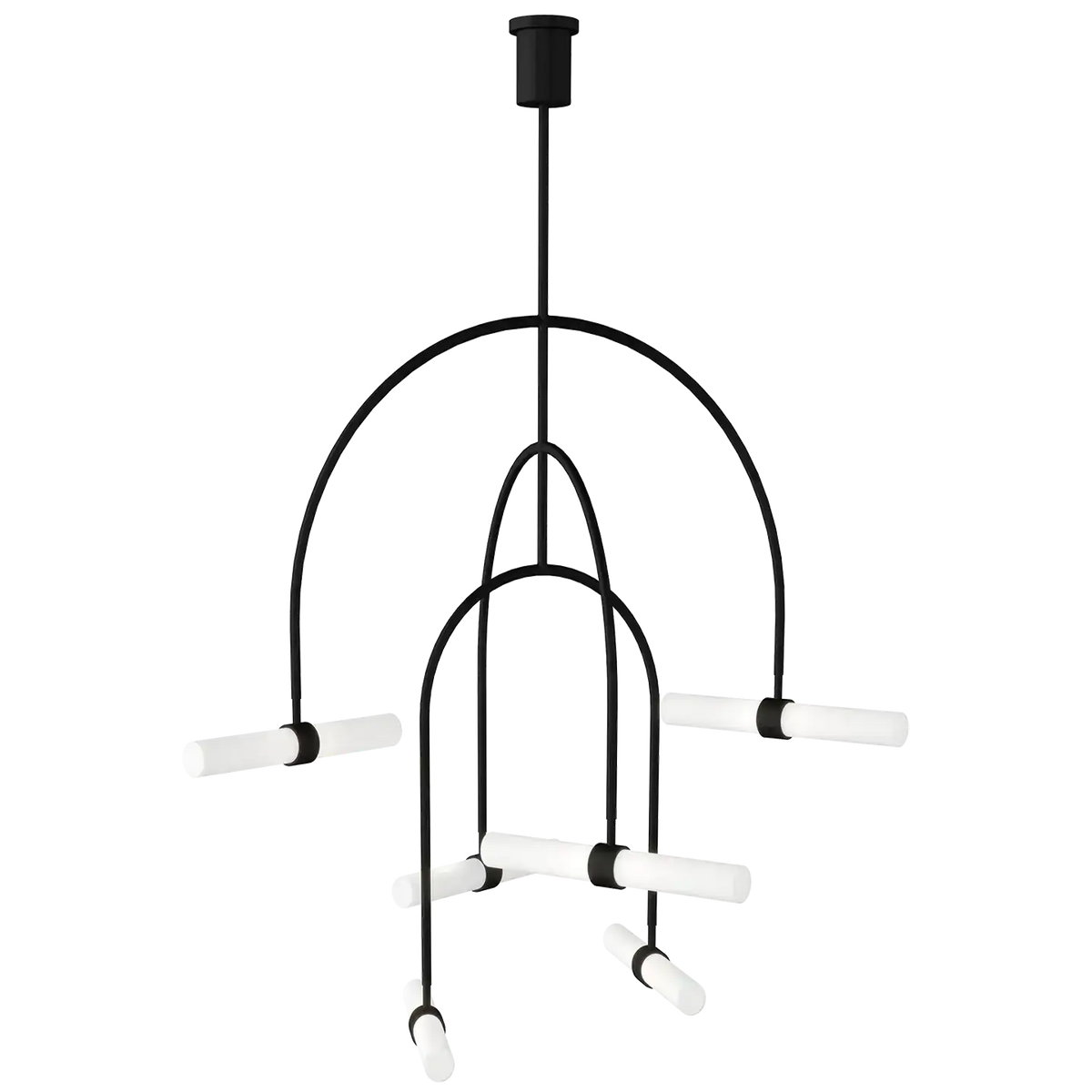 VISUAL COMFORT MODERN, CALUMN CHANDELIER, CHANDELIER LIGHT