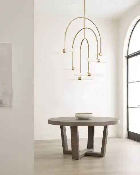 VISUAL COMFORT MODERN, CALUMN CHANDELIER, CHANDELIER LIGHT