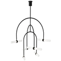 VISUAL COMFORT MODERN, CALUMN CHANDELIER, CHANDELIER LIGHT